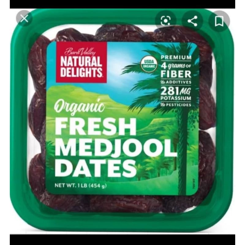 

KURMA MEDJOL DATES USA ORGANIK 454GR