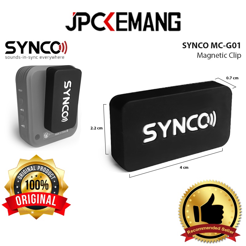 Synco MC-G01 Magnetic Clip for Synco G1 & Synco G2 MCG01 Original