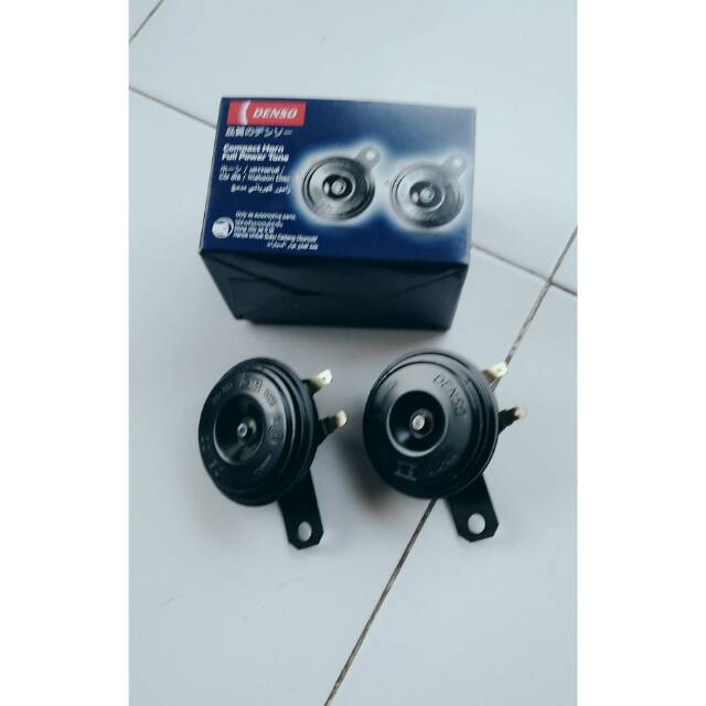 Klakson Avanza Xenia rush Terios Inova stereo asli Denso