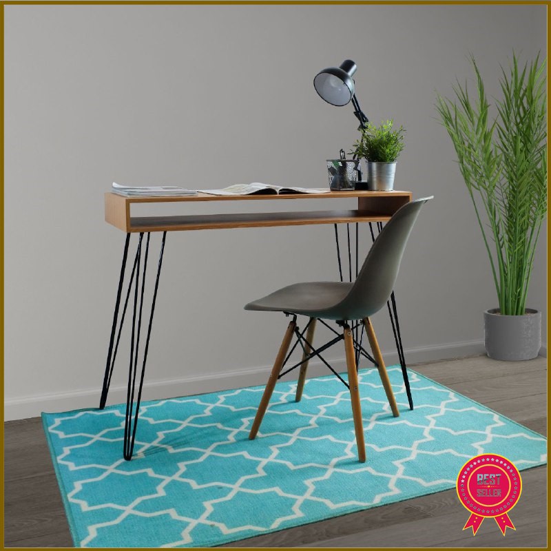 Meja Komputer Belajar Tulis Kerja 100x35 Murah Modern Minimalis