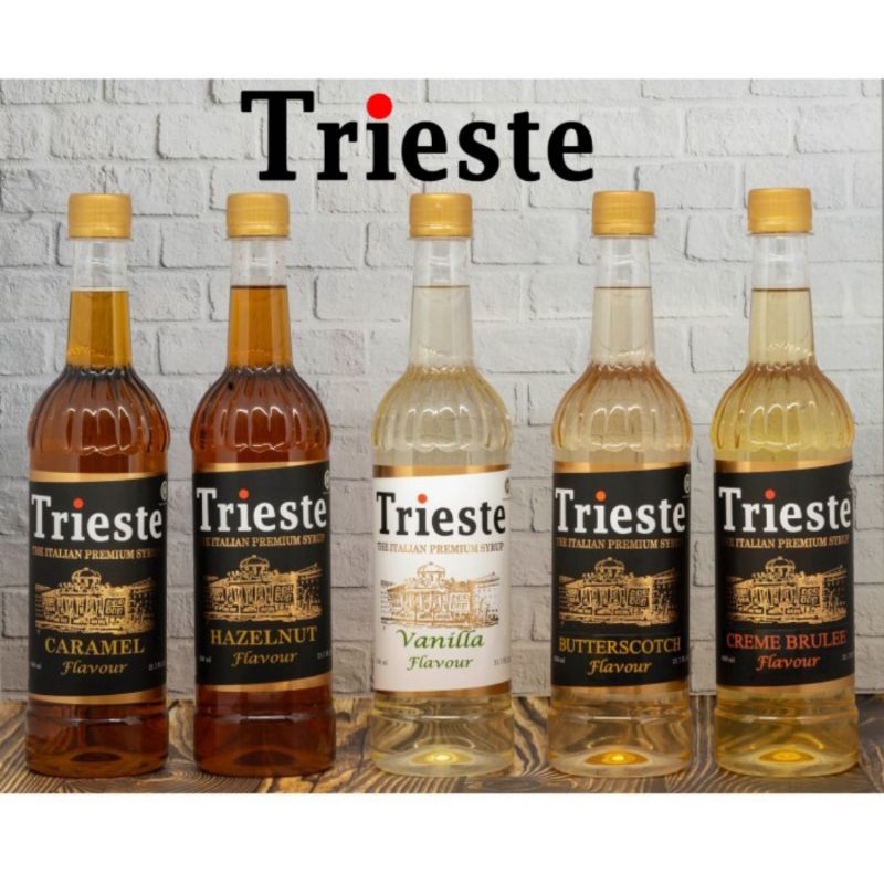 

Trieste sirup syrup All Variant 650ml silahkan pilih variant yang tersedia
