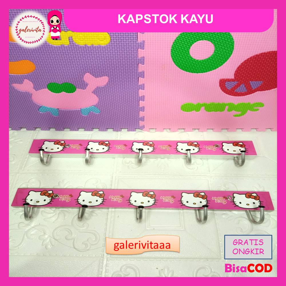 Kapstok Gantungan Baju / Kapstok Kayu / Gantungan Baju Stainless