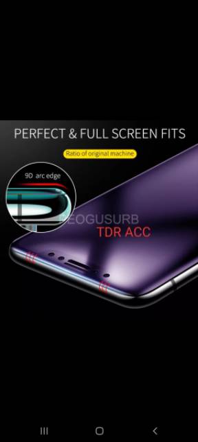 10D 99D SCREEN PROTECTOR ANTI RADIASI FULL LAYAR XIAOMI REDMI 6A