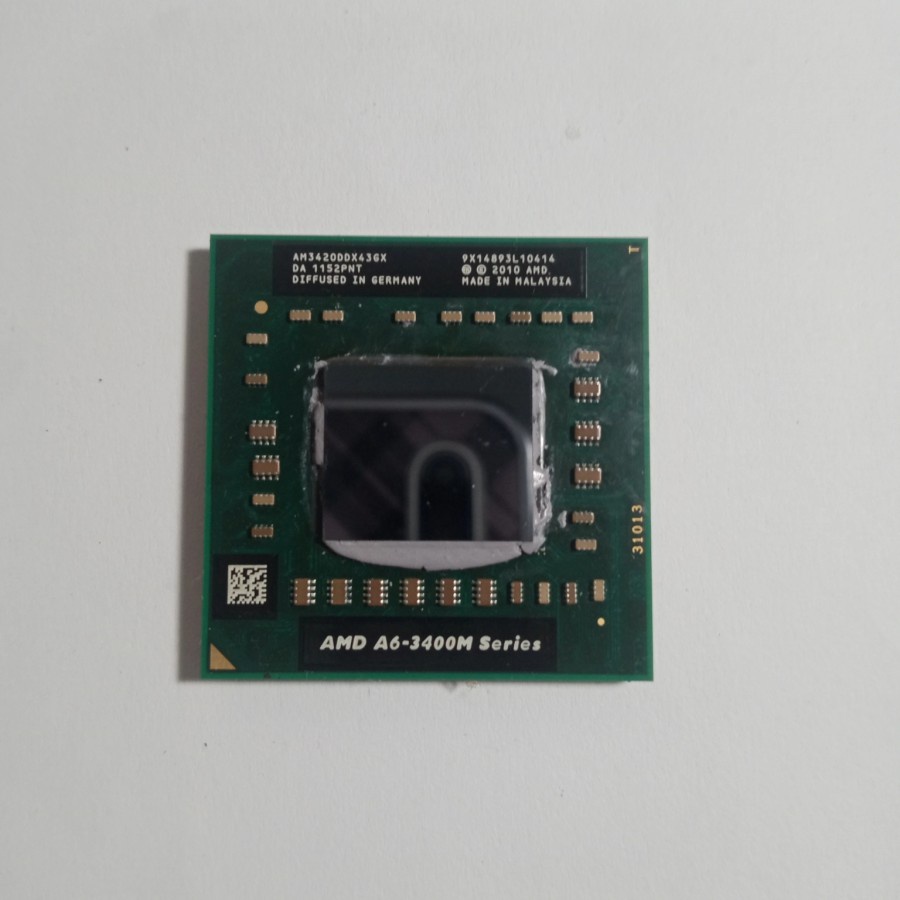 Processor Procy Laptop Amd A6-3400M Series Bawaan Toshiba L740D