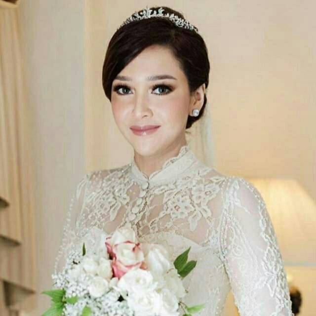 Mahkota Maia Tiara Wedding Hiasan  Rambut  Shopee Indonesia