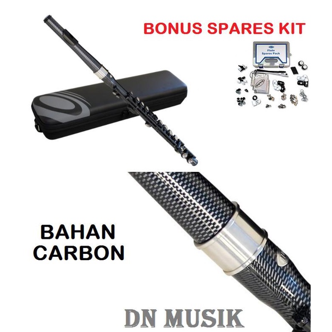 FLUTE NUVO CARBOON ORIGINAL PRODUK IMPORT