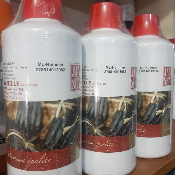 

Jansen Vanilla extract 80gr repack bottle TERLARIS TERPERCAYA ORIGINAL