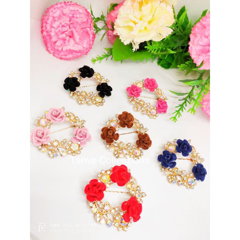 BROS BUNGA MOTIF DONAT / BROS DADA BAHU / BROS KEBAYA WANITA | BROS MURAH-1