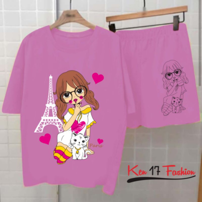 setelan ABG Paris girl
