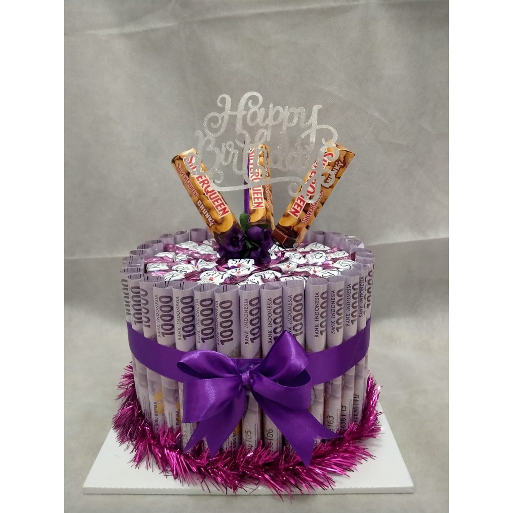 

money cake money boucket