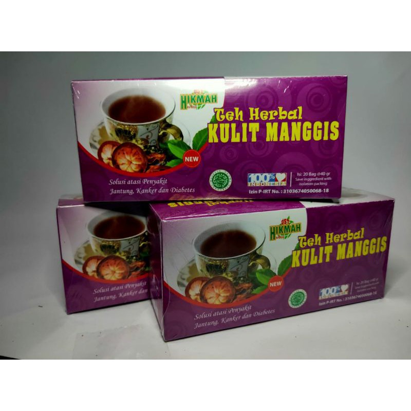 

teh celup kulit manggis
