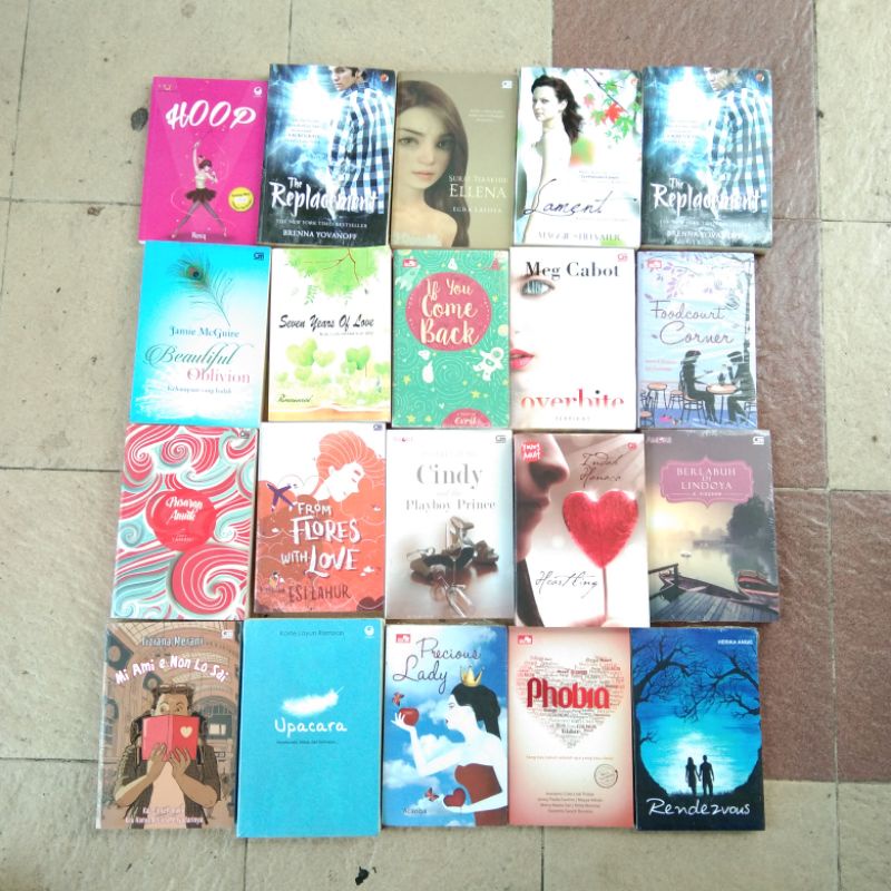 Novel / Hoop / Replacement / Surat  Elena / Sament / Beautiful /  Years Of Love / If You Come / Over