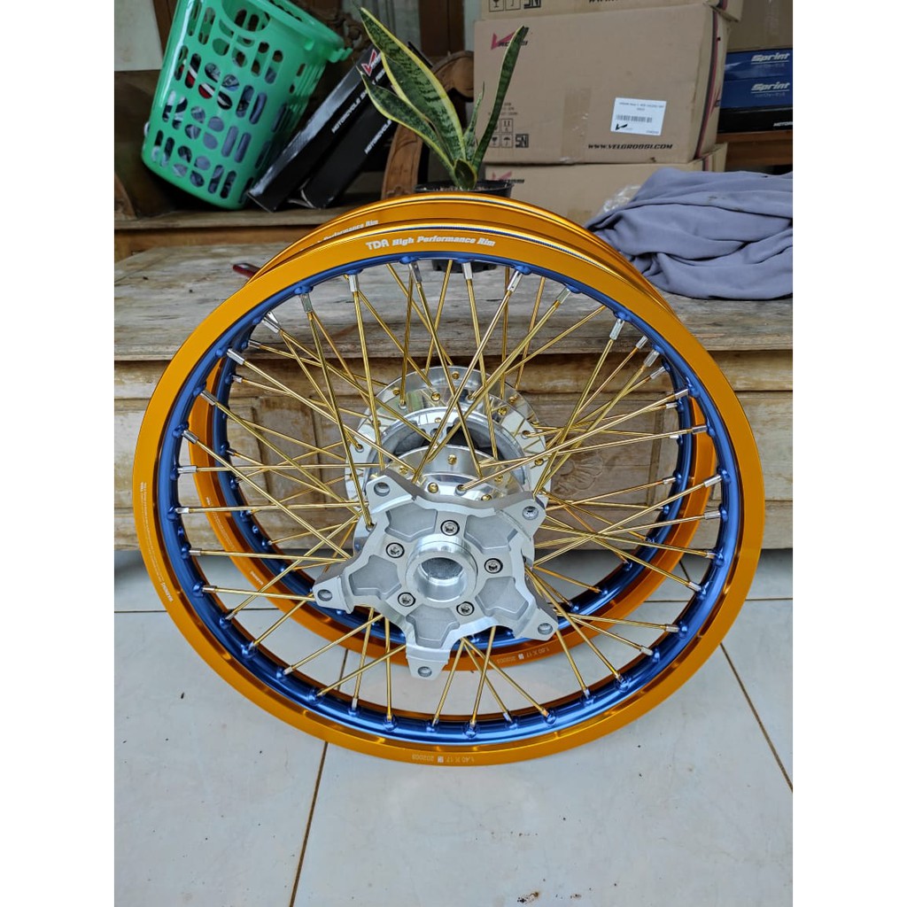 velg jari jari cb150r new/cb150r old paketan ring 17 tdr twotoone