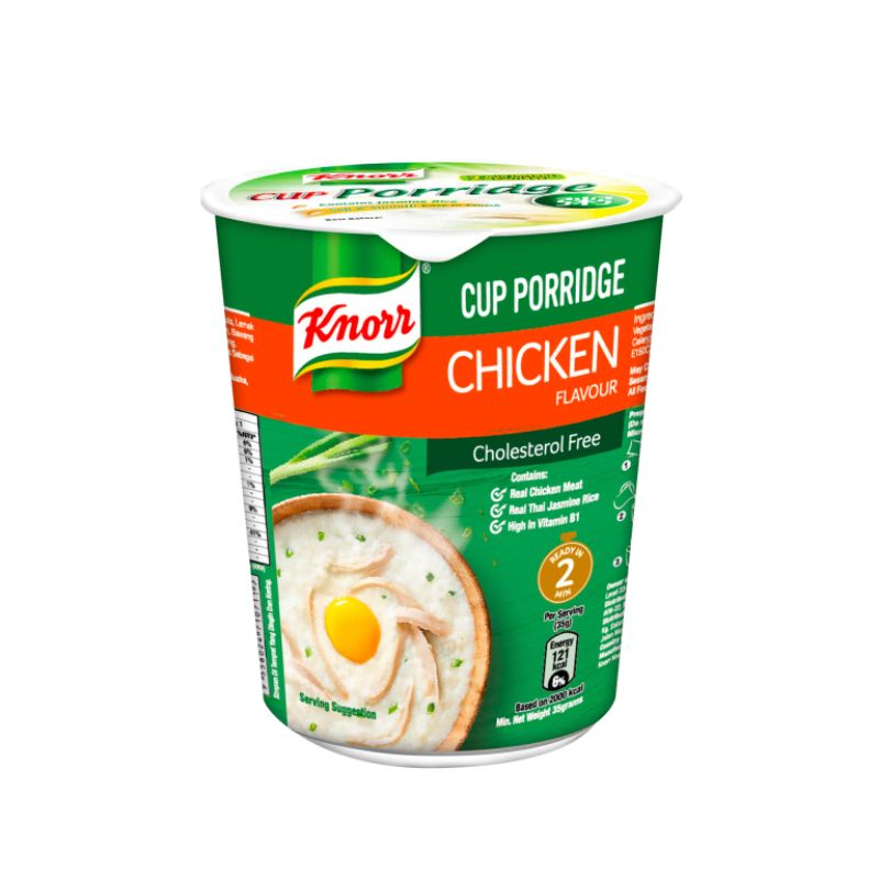 Jual Knorr Cup Porridge Instant Chicken Flavour Halal Shopee Indonesia