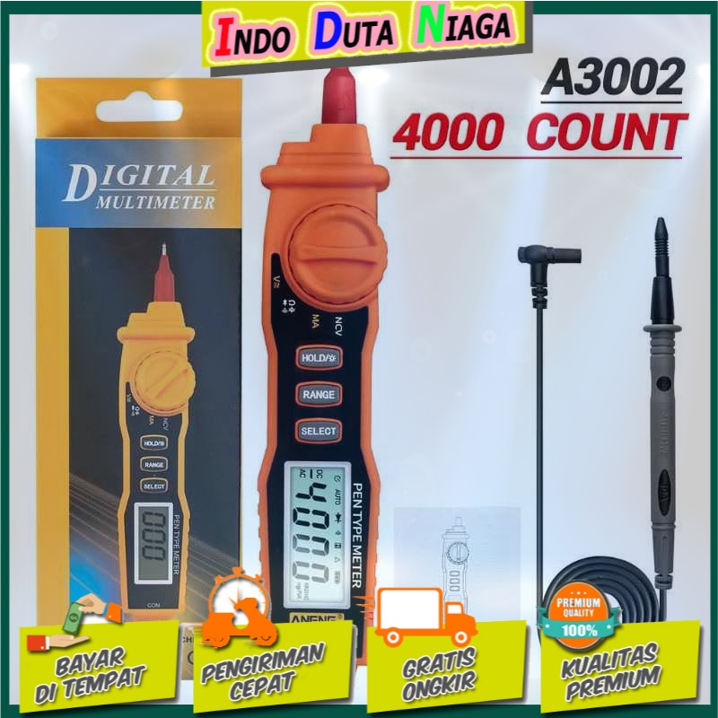 ANENG Digital Multimeter Voltage Tester Pen - A3002