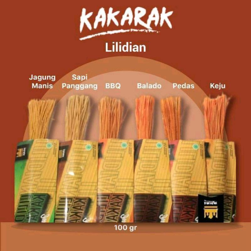 

Lidi-lidian 100 gram