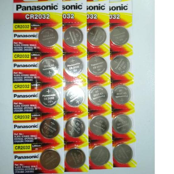 HARGA GROSIR >> KARUNIA JAM - PANASONIC 2032 BATERAI KANCING 2032 BATERAI JAM CR2032 BATERAI KOMPUTE