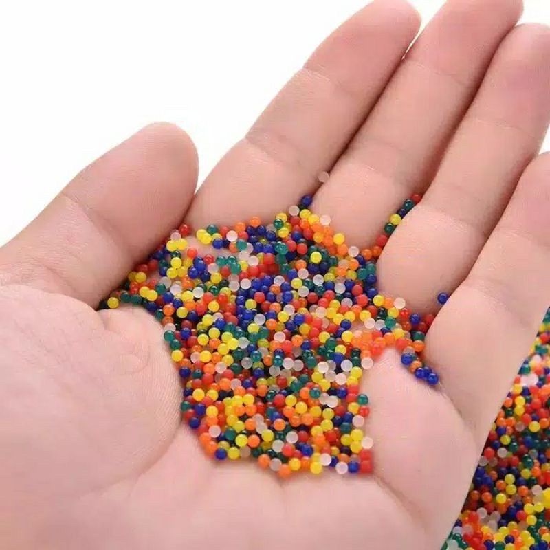 Waterbeads /Hidrogel multicolor) mainan anak animal