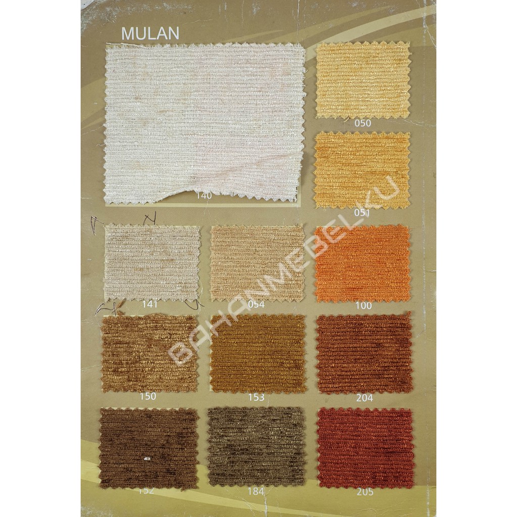 KAIN POLOS - MULAN - INTERIOR SOFA KURSI MEBEL FURNITURE