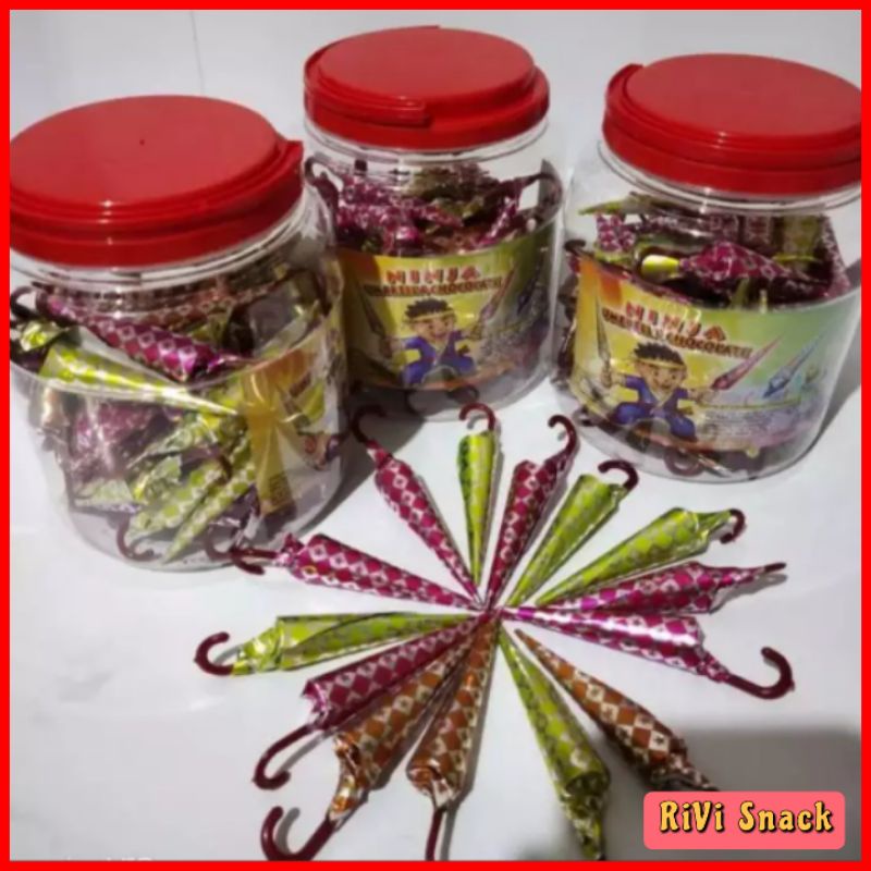 BIJIAN COKLAT PAYUNG JADUL COKELAT NINJA HALAL / HAMPERS ULTAH
