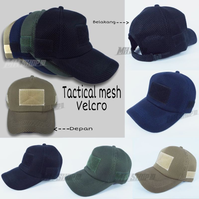 Topi Tactical Full Mesh Velcro