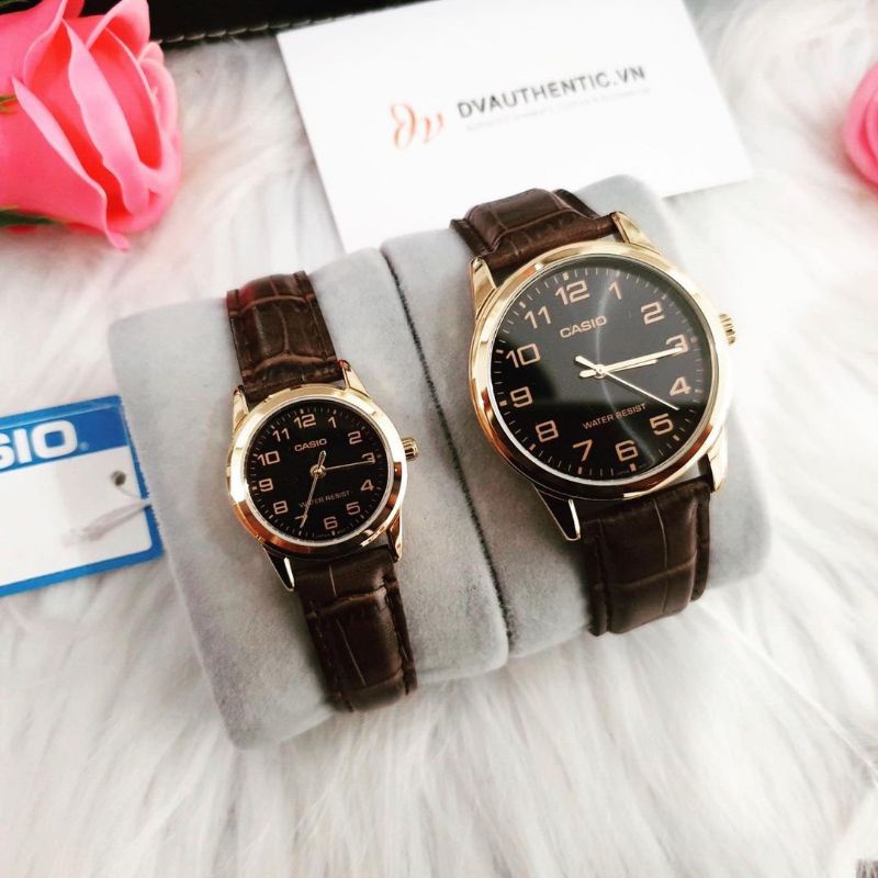 Jam tangan couple Casio V005 original