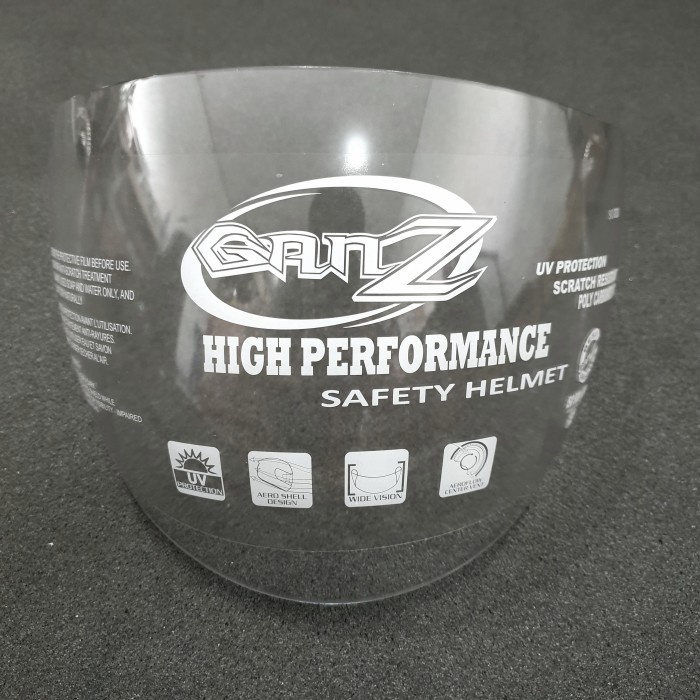 Kaca Helm Gm Evolution / Ganz G16 / Vog Sonic / Nhk Athena Transparan Murah