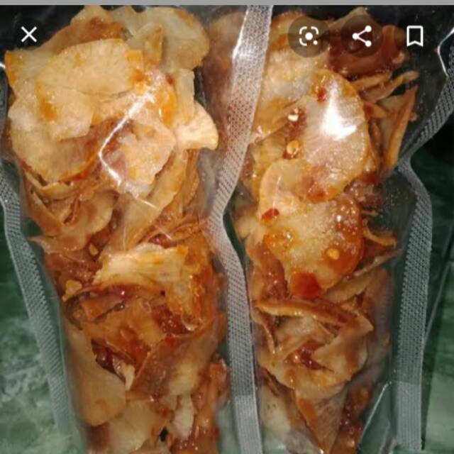 

Kripik singkong pedas