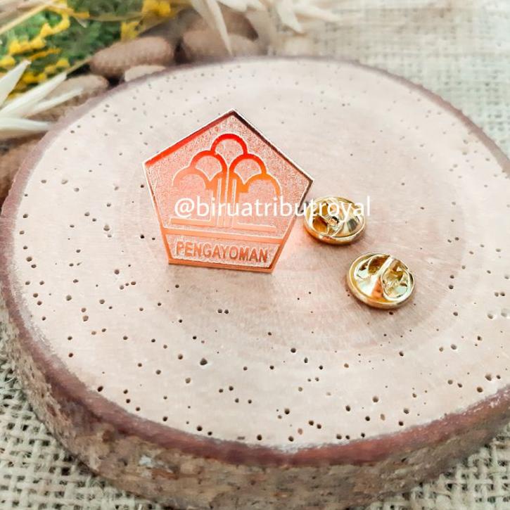 PIN EMBLEM BIVAKMUT - KEMENKUMHAM