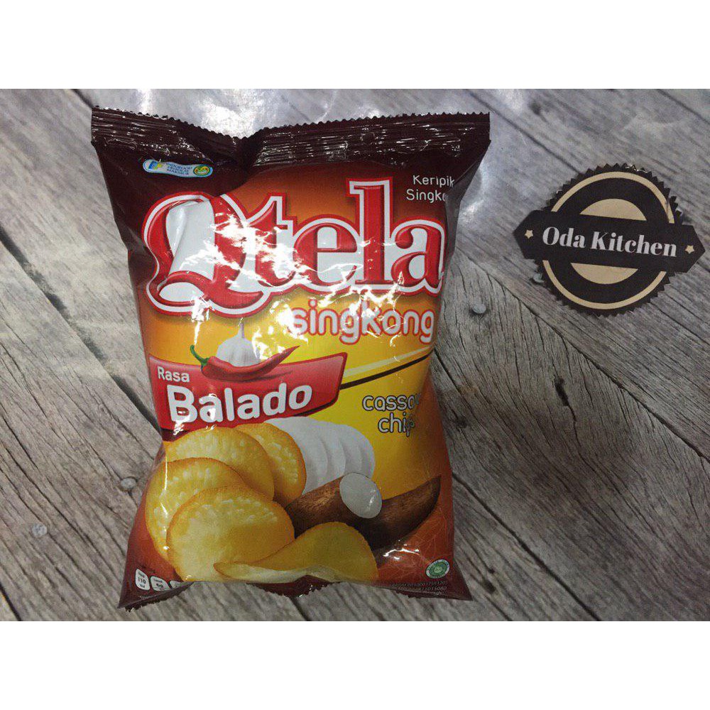 Qtela Keripik Singkong Balado Pack 60gr Shopee Indonesia