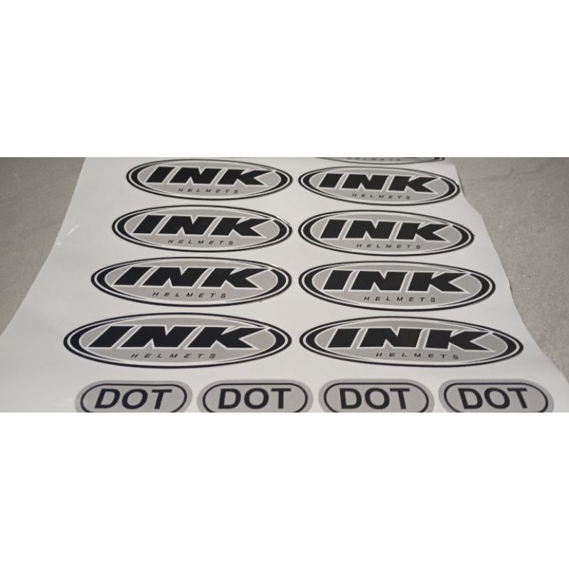 

sticker ink printing satu set + bonus DOT