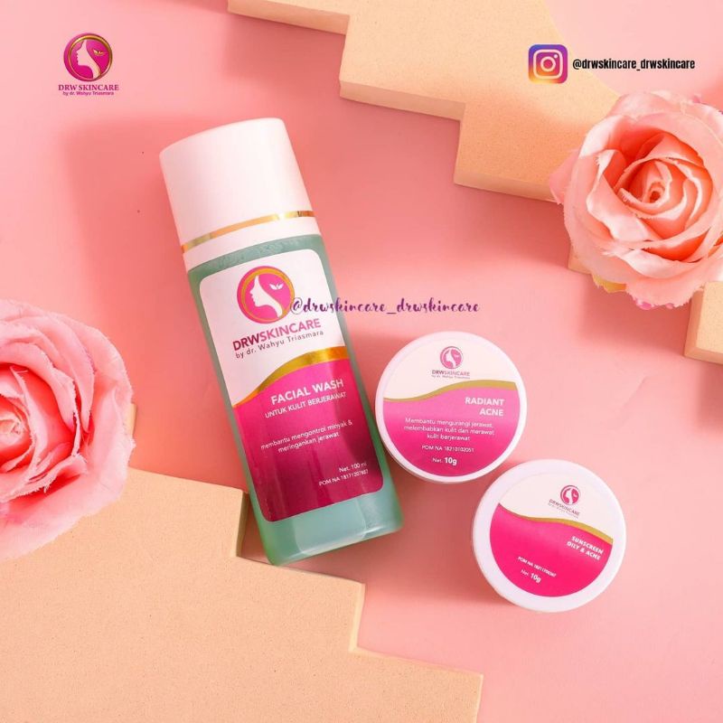[DRW SKINCARE] paket Radian acne Drw skincare