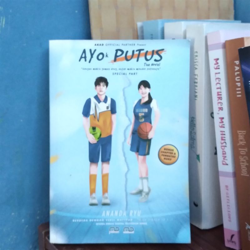 perloved novel Ayo Putus the novel by Ananda Ryu edisi ttd limited edittion murah
