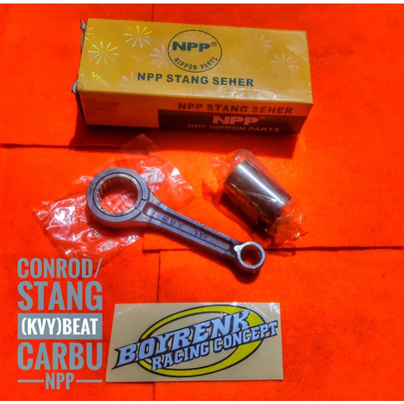 STANG SEHER/CONROD KIT BEAT CARBU (KVY) - BOYRENK RACING