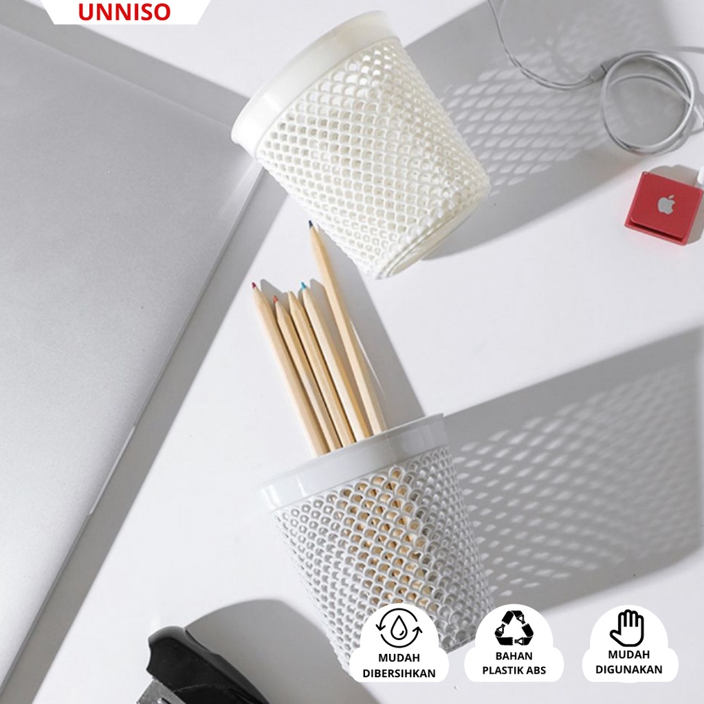 UNNISO - Wadah Holder Tempat Alat Tulis Pulpen Pensil Stationery WP1