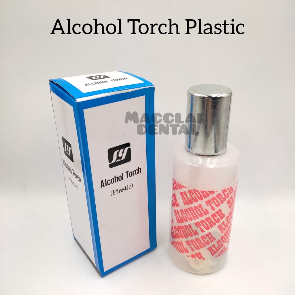 DENTAL ALCOHOL TORCH / LAMPU ALKOHOL PLASTIK / SPIRTUS ALKOHOL / BURNER / BUNSEN