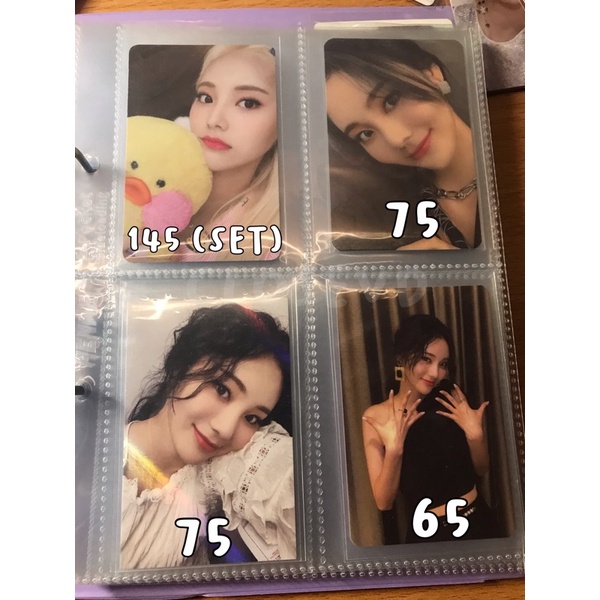 loona jinsoul sg20 & 12:00 photocard pc