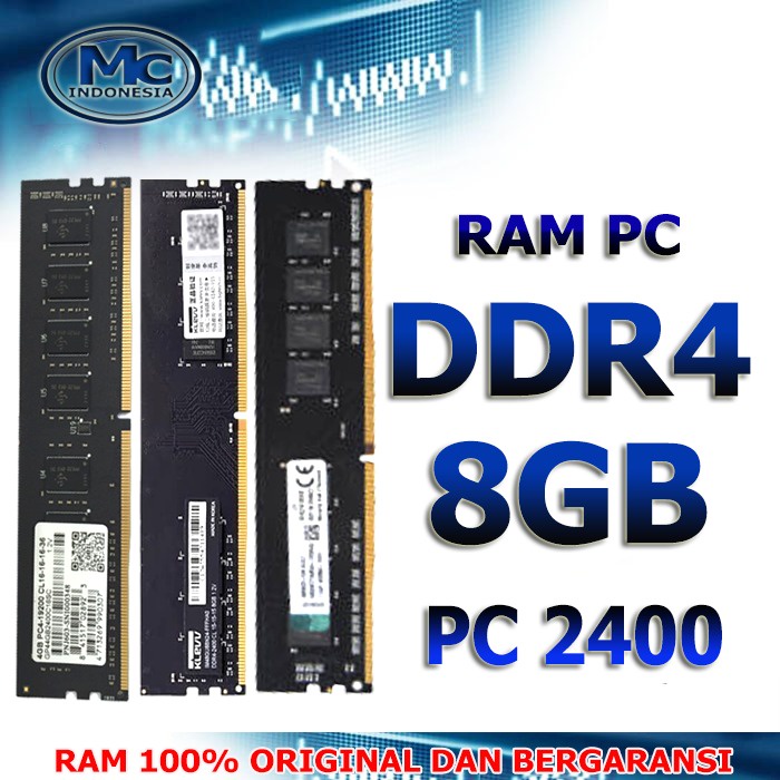 RAM PC MEMORY LONGDIM DDR4 8GB PC-2400