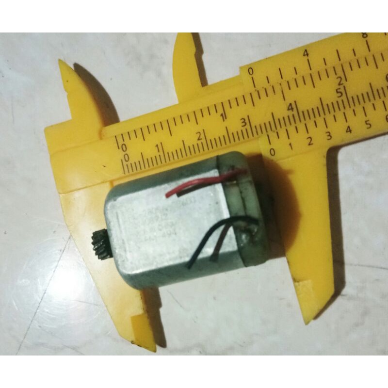 DC MOTOR MINI 5/12V MODEL GEPENG