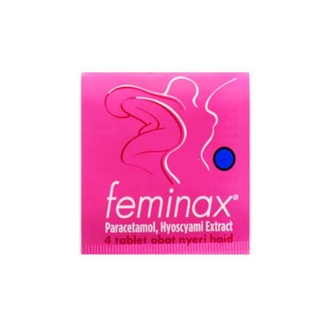 

Feminax Meredakan Nyeri Haid (1 Strip isi 4 tablet)