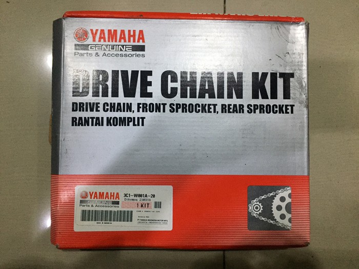 (Gear Paket) Gearset Vixion Lama YGP (Asli Yamaha)