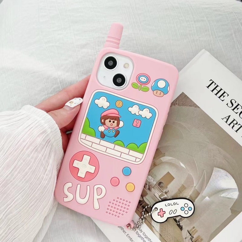 Soft case Silikon TPU Motif Kartun game console Untuk iphone 13 12 11 Pro Max XS XR 8plus iphone 12pro12pro Max 7 8 Plus X XS XR XSMAX