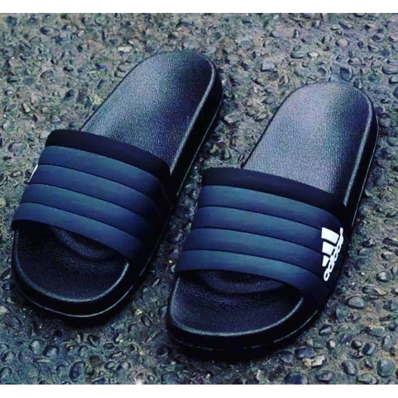 Sandal Karet Cowok Adidas Rainbow