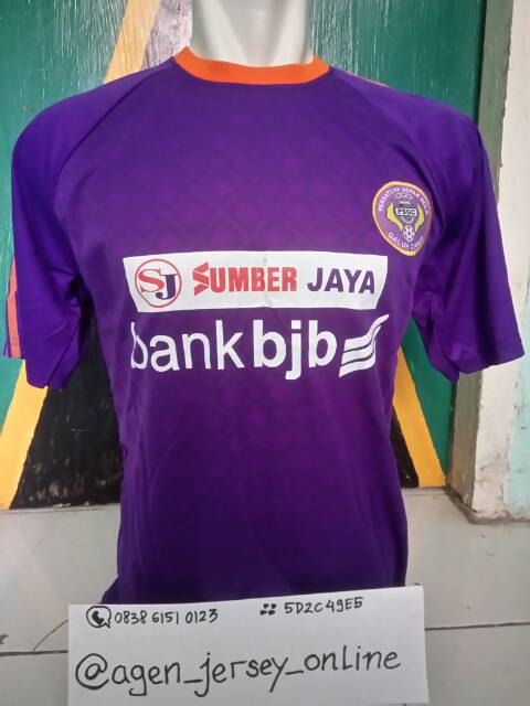 Jersey PSGC Ciamis Home 2013 - 2014 Divisi Utama Ungu Retro Grade Lokal