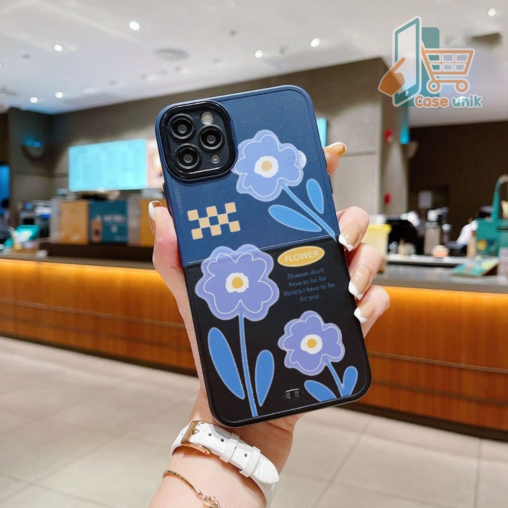 SS107 CASE MOTIF BUNGA OPPO A1K A3S A5S A12 A11K A7 F9 A15 A15S A16 A31 A8 A37 NEO 9 A52 A92 A53 A33 A54 A57 A39 A71 A74 A95 A76 A36 A83 A9 A5 2020 CS4655