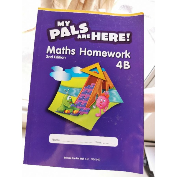 My Pals Are Here Math Homework 4B