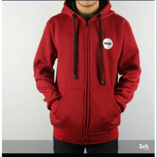 jaket sch maroon