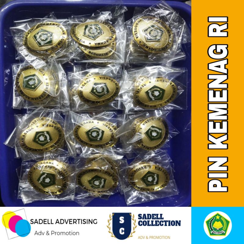 Pin Kementerian Agama RI Pin Kemenag RI Magnet