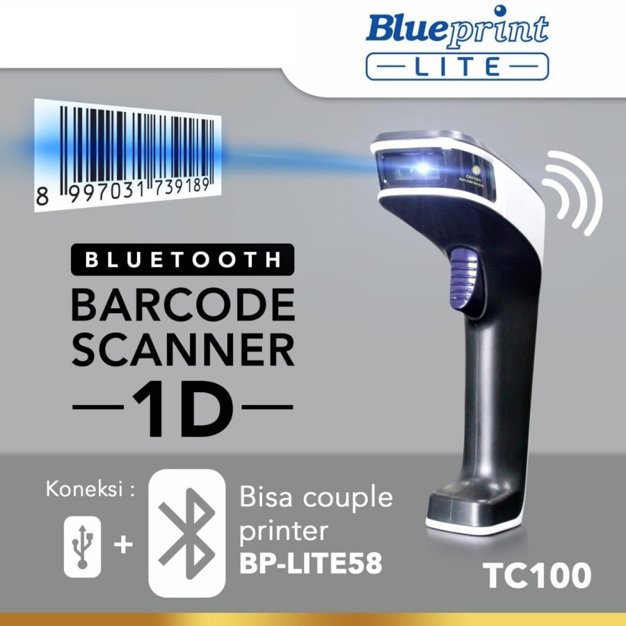 Barcode Scanner Infrared Auto Scan USB BP-TC100