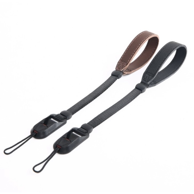 strap hand wrist backpacker leather quick release buckle